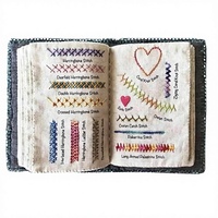 Nouveau Kit de Couture DIY Transfrontalier : Livre de Référence pour Broderie et Couture, Journal de Couture à Feuillets Mobiles, en Coton-Lin, avec Ensemble d'Outils de Couture