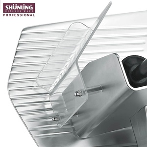 Trancheuse à viande semi-automatique 250es-10, LFGB/ETL 320w, trancheuse à <span class=keywords><strong>jambon</strong></span> en aluminium anodisé - Product Image 5