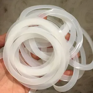 Поставка прозрачного высокотемпературного устойчивого силиконового каучука уплотнительное кольцо