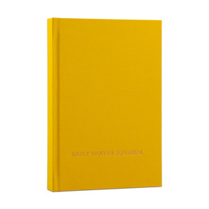 New vải thiết kế lòng biết ơn Tạp Chí Tiếng Anh tùy chỉnh Linen bìa cứng Bìa tự chăm sóc máy tính xách tay kích thước A5 - Product Image 1