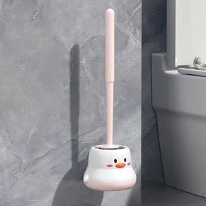 Cute Bird <b>Toilet</b> <b>Brush</b> with <b>Holder</b> PP Cleaning <b>Brush</b> Countertop Organizer for Bathroom Home Decor - Product Image 3