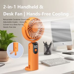 Ensemble Cadeau d'Été ZMHQ : Ventilateur Portable + Thermos Intelligent + Batterie Externe - Articles Cadeaux Hydratants et Rafraîchissants - Souvenirs - Ensemble Cadeau d'Entreprise 2027 - Product Image 3