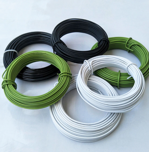 Insulated Coated Binding <b>Wire</b>, PVC Coated Galvanized Iron Tie <b>Wire</b> for Construction Bundling, <b>Gardening</b> & Package Fixing - Product Image 1