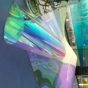 RG Màng Màu Ánh Kim Cầu Vồng Trong Suốt Cho Thú Cưng 26 Micron Dùng Để Bọc Kẹo Thiết Kế Nghệ Thuật Giấy Gói Hoa - Product Image 1