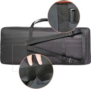 Estuche para Teclado de 61 Teclas, Bolsa de Transporte para Teclado de Piano, Portátil, Impermeable, Acolchado y Duradero, de 40x16x6 Pulgadas, para Teclado de 61 Teclas - Product Image 1