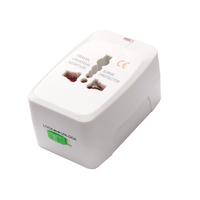 Adaptateur de voyage universel dans le monde entier convertisseur de voyage multifonctionnel 5V avec prise de courant UK AU US EU