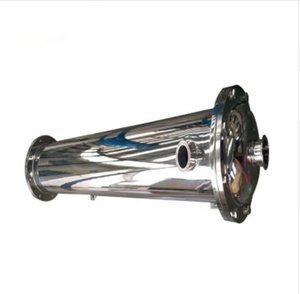 Thiết Bị Trao Đổi Nhiệt Vỏ Và Ống SS316 Vệ Sinh Cho Sữa Làm Mát - Product Image 3