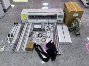 โซลูชันการตัดแบบ Contour ด้วยเครื่องพิมพ์ UV สำหรับเครื่องเลเซอร์ RF 45W สำหรับงานแกะสลักและการตัดที่มีความแม่นยำสูง ให้ความแม่นยำ 0.05 มม. - Product Image 1