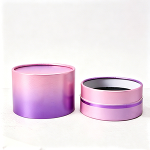 Tubes d'emballage en carton écologique ronds personnalisés avec logo, tubes en papier pour cosmétiques, boîte cylindrique <span class=keywords><strong>Gifi</strong></span> - Product Image 2