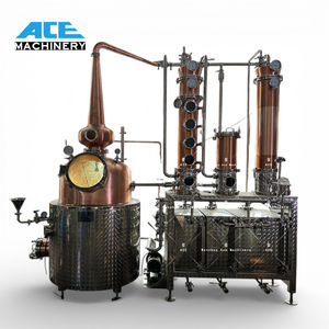 Équipement de distillation multifuel tout-en-un en cuivre de 250 L pour usage commercial, système d'alambic efficace - Product Image 3