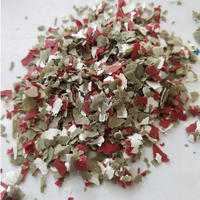 Flocons de plancher époxy bricolage copeaux de flocons de vinyle chimique pour revêtement de sol époxy