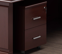 Bureau de direction lisse de fabrication Table de bureau classique Bureau traditionnel pour PDG