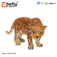 Figurine de animaux en plastique PVC, 1 pièce, jouet de collection, personnages de ferme, ours sauvage, lapin, tigre, girafe