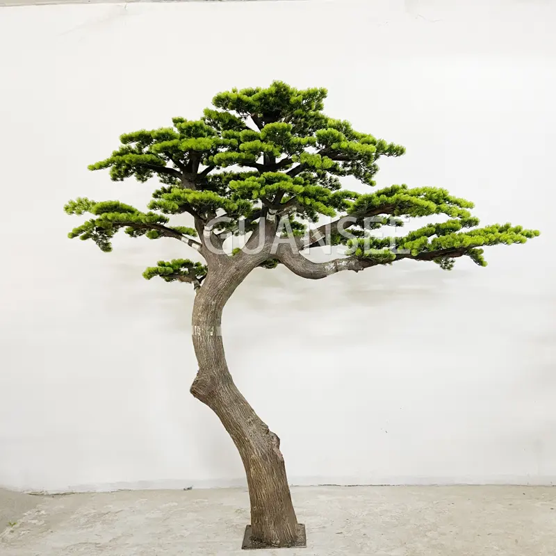 GSPT-07カスタムメイド人工松の木の枝人工盆栽植物の木の松
