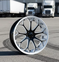 Alibabe Rims T6061 Hochwertige Maßgefertigte Luftfahrt-Aluminiumlegierung Felge - Y-förmig - Geeignet für Straßen, Autobahnen, Modifikationen, etc.