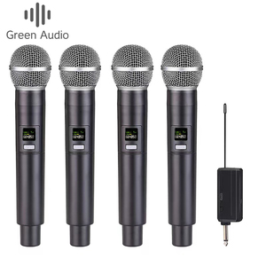 GAW-RM58 4 kênh phát và thu không dây Micro Karaoke Hiệu suất loa ngoài trời DJ hát KTV hội nghị - Product Image 2