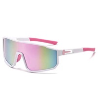 Lunettes de sport semi-cerclées en PC pour hommes et femmes, avec logo personnalisé, protection UV400, verres polarisés miroir – Vente en gros