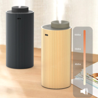 Diffuseur d'arômes de voiture sans eau, rechargeable avec batterie au lithium, nébuliseur d'huiles essentielles portable, diffuseur de parfum pour véhicule et usage domestique