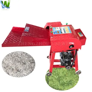 Máy Kéo Nhỏ Gắn Cỏ Máy Cắt Điện Vườn Shredder Chaff Cutter Ngô Ủ Chua Alfalfa Rơm Shredder Chopper