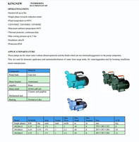 Pompe à eau monobloc haute pression auto-amorçante de qualité supérieure Bombas Perifricas De 1WZB-45 220V 1HP pour l'Irak
