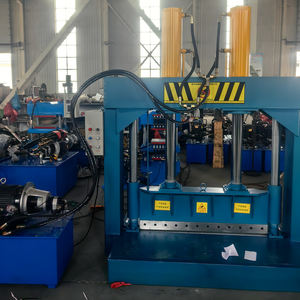 גליל נייר הידראולי מכונת פיצול מכונת פלסטיק צילינדר כפול צילינדר מכונת סכין הידראולי - Product Image 4