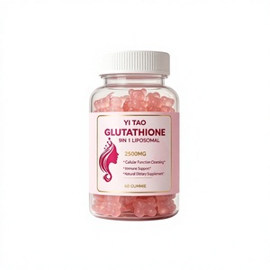 Oemglutathionate 9 in 1 liposomal 2500มก. Gummies 60 Count ผลิตภัณฑ์เสริมอาหารจากธรรมชาติช่วยให้ผิวกระจ่างใสขึ้น - Product Image 1