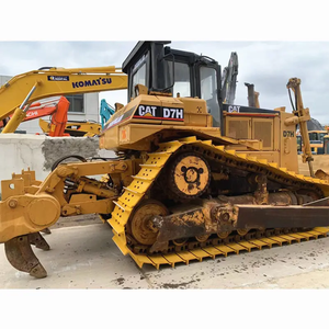 Bulldozers CAT D7H Usados Originales de Japón, Bulldozer de Orugas Caterpillar D7H Usado en Stock, D7G D8K en Oferta - Product Image 6