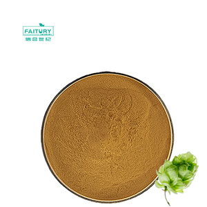 Fabrika kaynağı <span class=keywords><strong>Humulus</strong></span> Lupulus özü şerbetçiotu çiçek özü şerbetçiotu özü tozu - Product Image 1