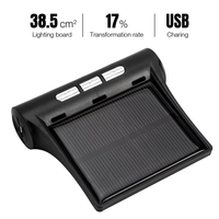 Système de surveillance de la pression des pneus T321 pour voiture, charge solaire, écran LCD numérique HD, alarmes automatiques, capteurs externes sans fil