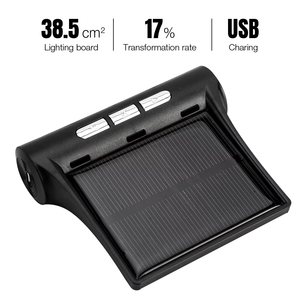 ระบบตรวจสอบแรงดันลมยาง <span class=keywords><strong>TPMS</strong></span> ในรถ T321ระบบชาร์จพลังงานแสงอาทิตย์จอแสดงผล LCD ดิจิตอล HD สัญญาณเตือนอัตโนมัติเซ็นเซอร์ภายนอกแบบไร้สาย - Product Image 4