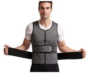Nuevo Chaleco Moldeador de Cintura para Hombre, Chaleco de Sauna con Doble Cinturón, Chaleco Reductor de Abdomen, Chaleco Quemagrasas, Camiseta Moldeadora, Cinturón de Fitness - Product Image 4