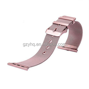 Bracelet de montre en maille à libération rapide Yhq 316l, bracelet en acier inoxydable de haute qualité, 45 mm, pour Apple Watch - Product Image 4