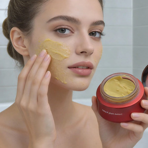 Gel exfoliant au sucre brun personnalisé en usine, traitement OEM, crème pour le visage, gommage en tube personnalisé, tous types de peau - Product Image 1