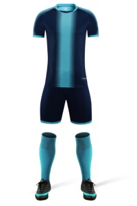 2020年卸売在庫サッカーユニフォームプロモーションセットカスタマイズサッカージャージサッカーチームウェア - Product Image 2