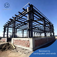 Coût de la construction de hangar préfabriqué portable en acier, entrepôt modulaire, bâtiment d'usine, atelier préfabriqué
