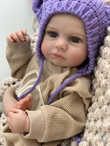 Poupée en silicone R&B <span class=keywords><strong>Reborn</strong></span> Para Vinyl Jumeaux Bébé Fille Tarry Black Pee Cry Vente en gros Garçon Enfants - Product Image 5