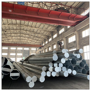 JSHP-poste <span class=keywords><strong>de</strong></span> metal <span class=keywords><strong>para</strong></span> línea <span class=keywords><strong>de</strong></span> transmisión, poste eléctrico <span class=keywords><strong>de</strong></span> acero galvanizado en caliente, 6-18m - Product Image 6