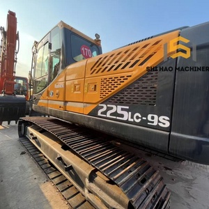 Excavadora de cadenas usada HYUNDAI R225LC-9S de 22.5 toneladas, excavadora hidráulica duradera y eficiente en venta - Product Image 2