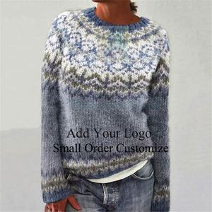 Pull classique bleu pour garçon - Product Image 1