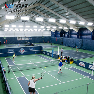 Structure de gymnase multisports WZH à portée libre en acier PEB avec surface galvanisée, durée de vie de 50 ans pour les universités - Product Image 1