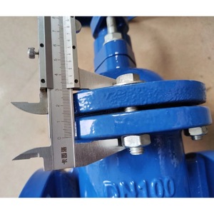 Vanne à opercule Longyao Shuangyong DN100 PN16 GGG50 en fonte pour eau, air et huile, type interrupteur - Product Image 4
