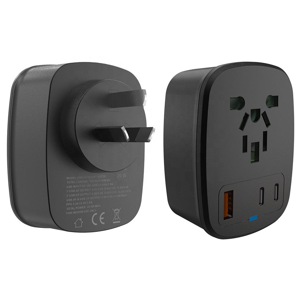 HONPNK Fast 18W Type-C Universal Travel Charger with Fireproof Protection Eco-Friendly for Laptops & Earphones