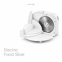 Trancheuse alimentaire domestique 150W avec design pliable pour viande, pain, fromage – Fournisseur OEM et programmes de vente au détail pour appareils électroménagers