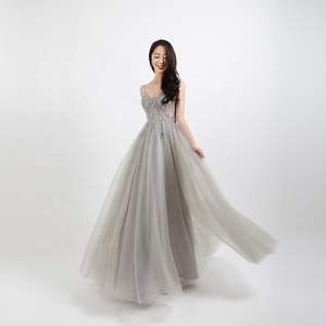 slim fit dress slacks Purple v neck tulle lace long prom dress purple tulle formal dress –  dresstby main image 1