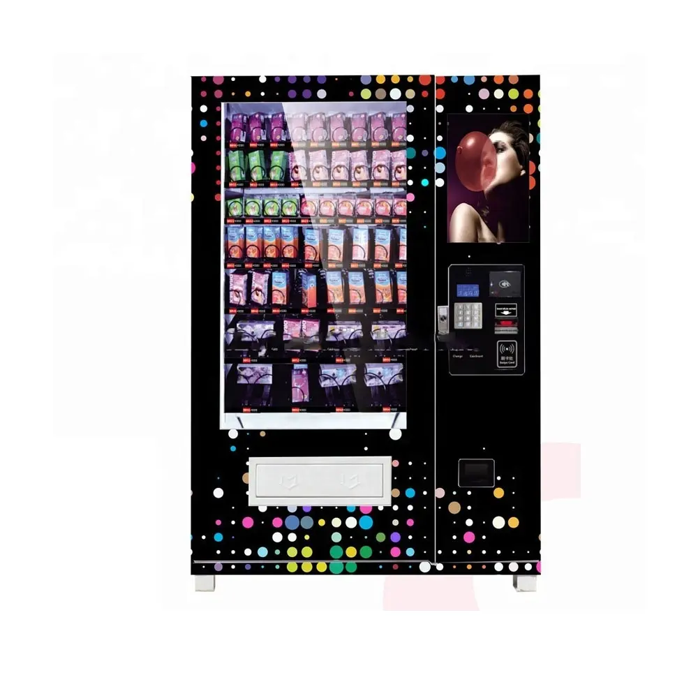 Distributeur de boissons, Snack, Combo, avec écran LCD de 22 pouces