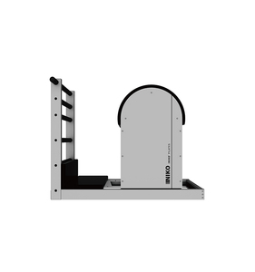 <span class=keywords><strong>INIKO</strong></span> - Reformer de Pilates Profesional con Escalera y Barril, Modelo B007F |   Acero Laminado en Frío |   Negro/Blanco |   1220x640x980 mm |   Estuche de Polimadera | - Product Image 4