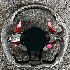 อะไหล่รถแข่ง ปลอกหุ้ม<span class=keywords><strong>พวงมาลัย</strong></span>รถยนต์ ปลอก<span class=keywords><strong>พวงมาลัย</strong></span>คาร์บอนไฟเบอร์ ตัวล็อคพวงมาลัยสำหรับรถยนต์ออดี้ เอ4 - Product Image 3