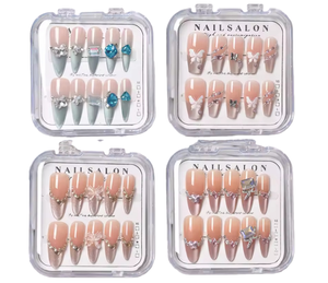 <span class=keywords><strong>Uñas</strong></span> <span class=keywords><strong>Postizas</strong></span> Hechas a Mano <span class=keywords><strong>de</strong></span> Alta Calidad a <span class=keywords><strong>Precio</strong></span> <span class=keywords><strong>de</strong></span> Fábrica al Por Mayor Mezcladas Aleatoriamente - Product Image 1