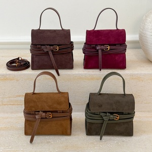 Bolso de Mano Mate de Diseño Exclusivo para Mujer, Nuevo Modelo 2025, de Alta Gama, con Cierre de Solapa, Forro de Poliéster, a la Moda - Product Image 2