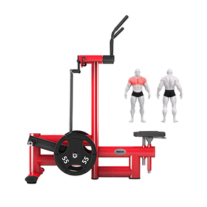Appareil de <span class=keywords><strong>musculation</strong></span> en acier à double charge de poids pour l'exercice de croisement pectoral et le renforcement de la poitrine - Product Image 2